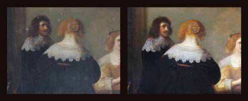 C.J. van der Lamen, L'Enfant prodigue chez les Courtisanes, collection privée