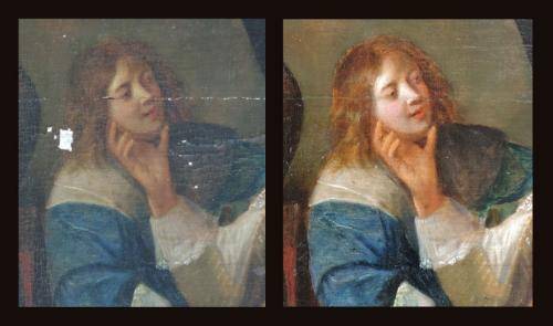 C.J. van der Lamen, L'Enfant prodigue chez les Courtisanes, collection privée