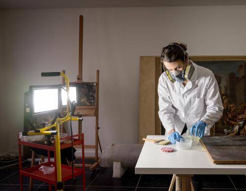 Préparation d'un vernis